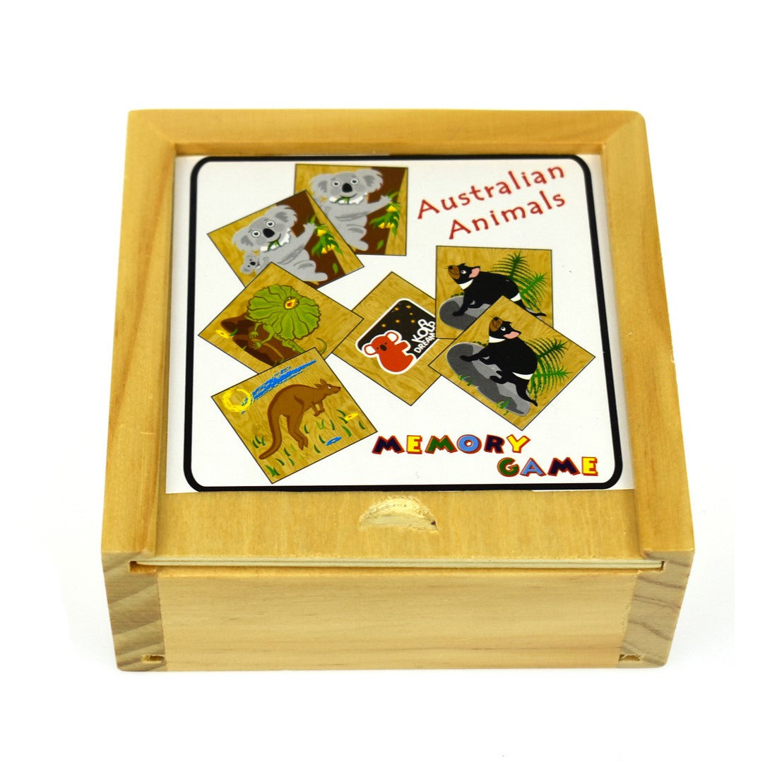 Australian Animals Memory Card Game