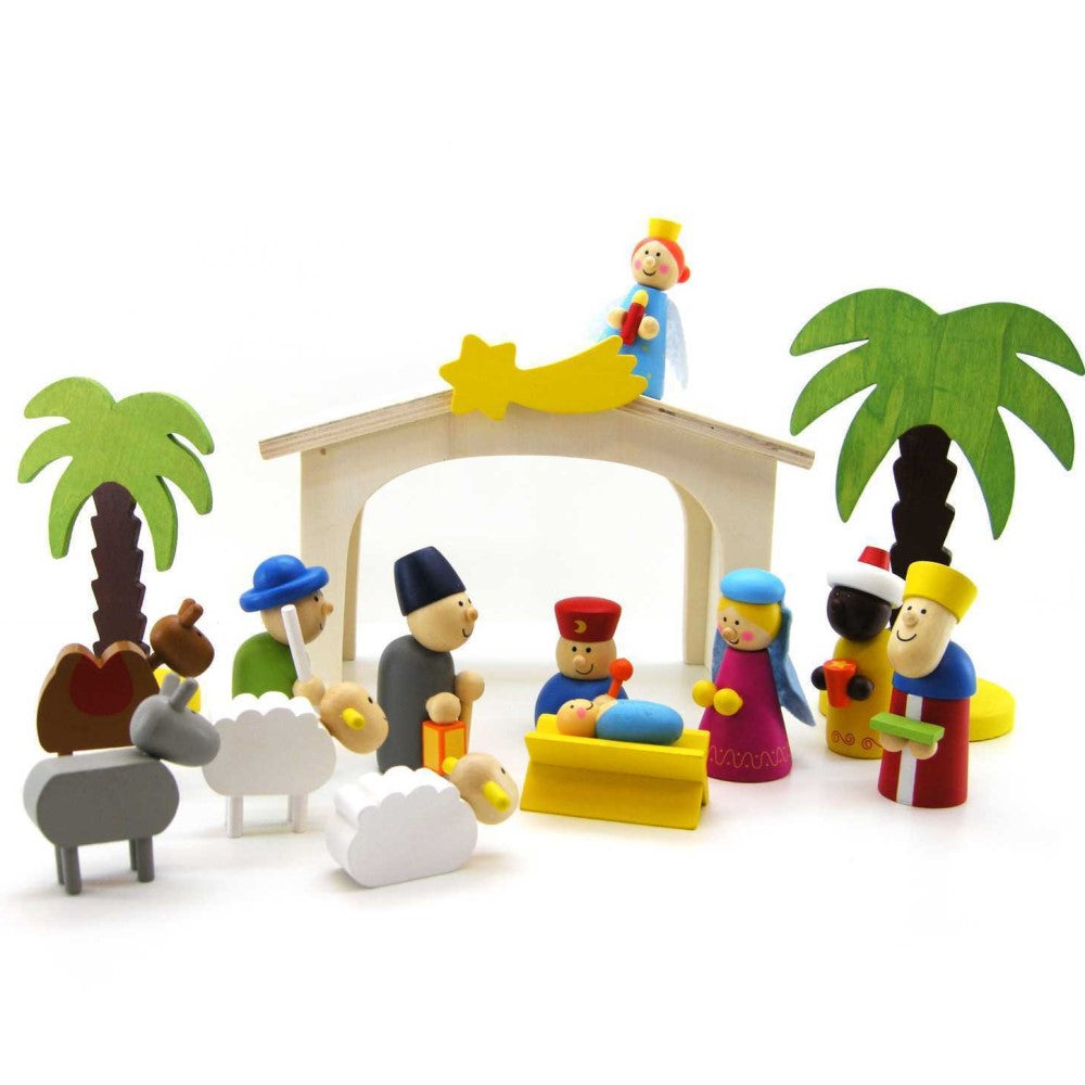 Baby Jesus Christmas Kids Play Set