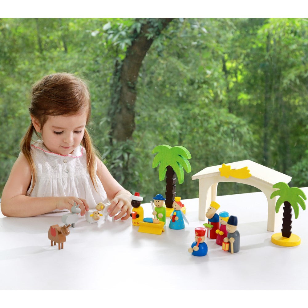 Baby Jesus Christmas Kids Play Set