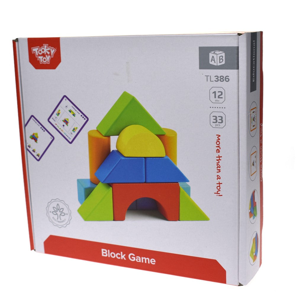 Toddlers Block Building & Matching Game