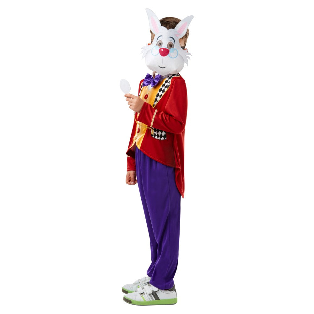 White Rabbit Alice In Wonderland Child Boy's Costumes (Available in 2 Sizes)