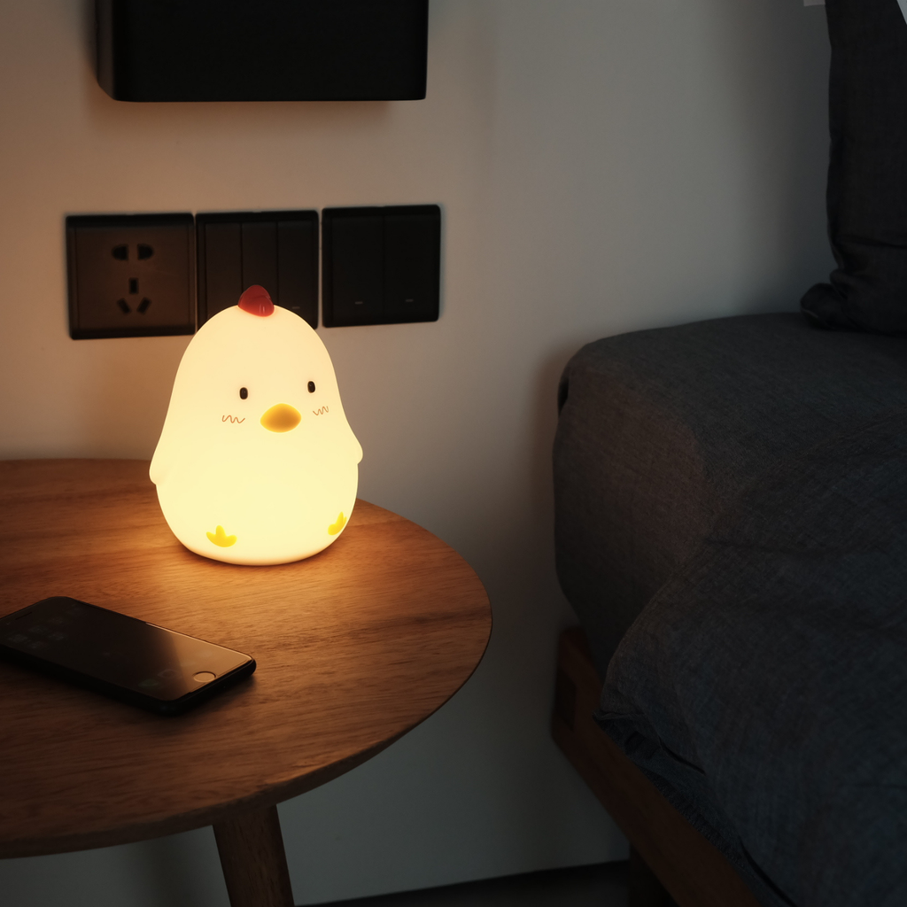 Wake Up Chicken Night Lamp Alarm Clock