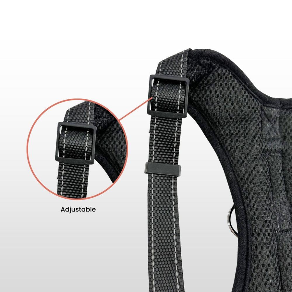 Durable Dog Harness S Size (Army Green & White)