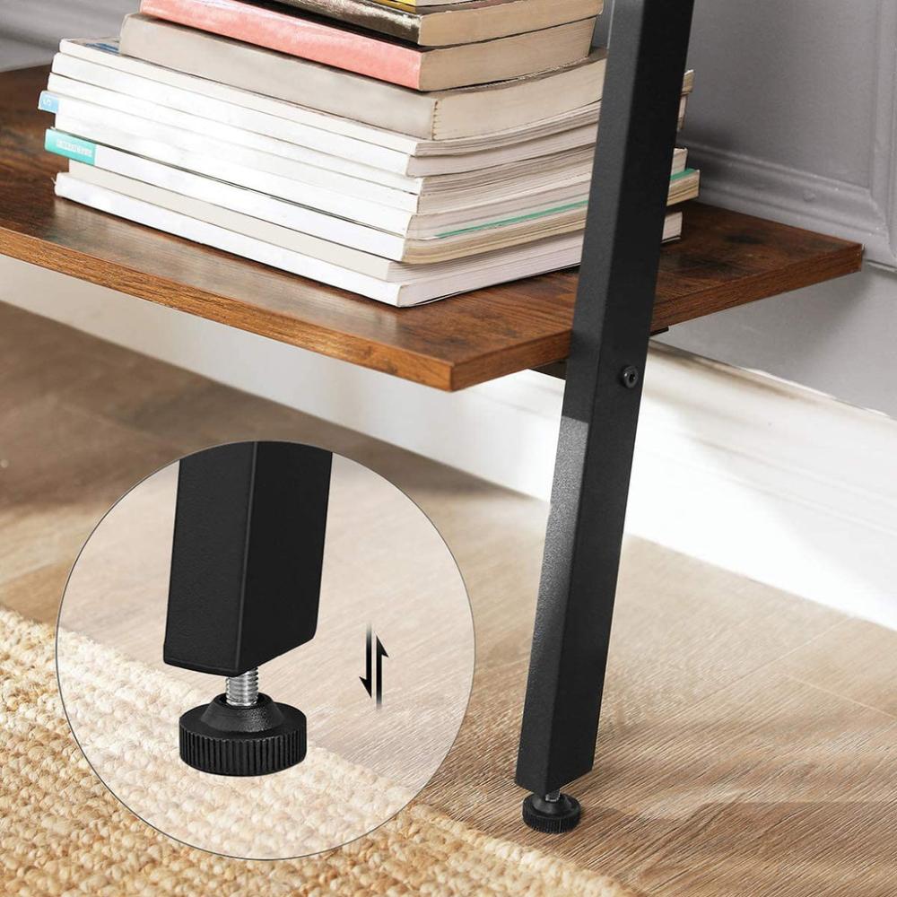 Steel Frame4 Tier Slanted Shelf