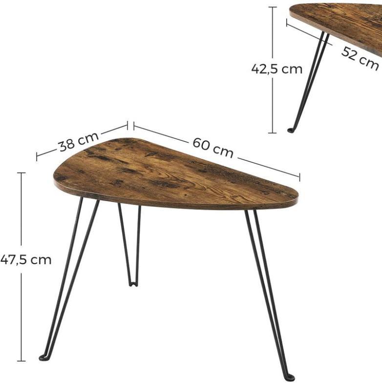 Timeless Industrial Nesting Table - Set of 2