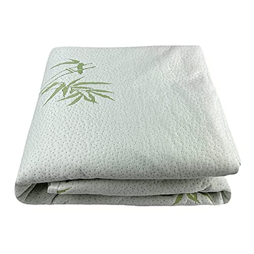Bamboo Jacquard Mattress Protector - Queen