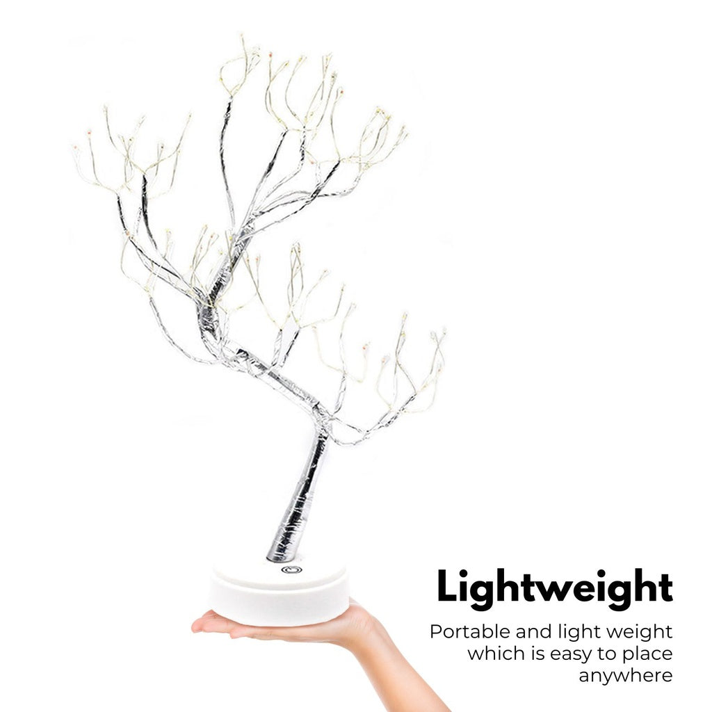 Bonsai Fairy LED Lighted Tree Desk Lamp - Warm White
