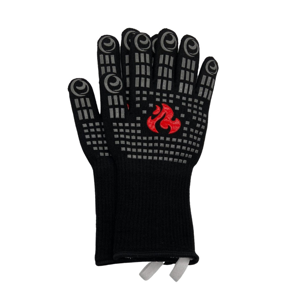 BBQ Grill Gloves with Non-Slip Silicone - 35cms
