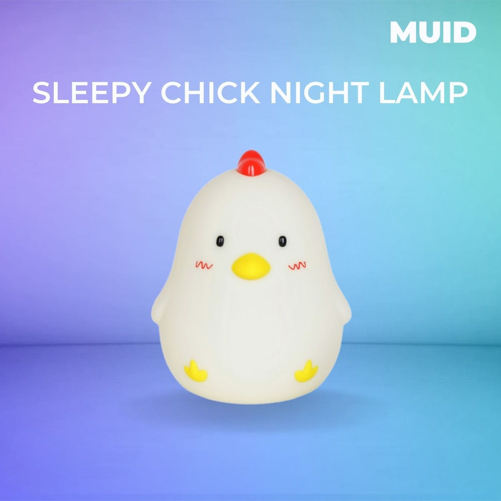 Sleepy Chicken LED Rechargeable Night Lamp