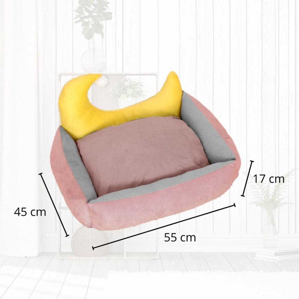 Pet Bed Moon Design (Medium - Blue)