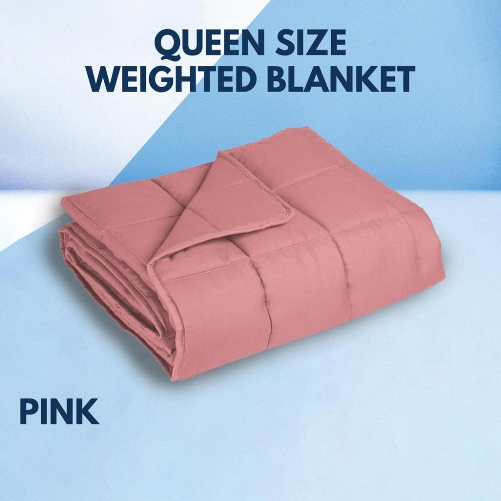 Extreme Comfort Weighted Blanket 9KG - Light Pink