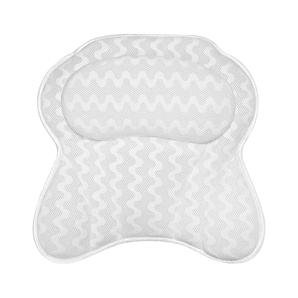 Butterfly 4D Mesh Bathtub Pillow Spa 6 Suction Cups