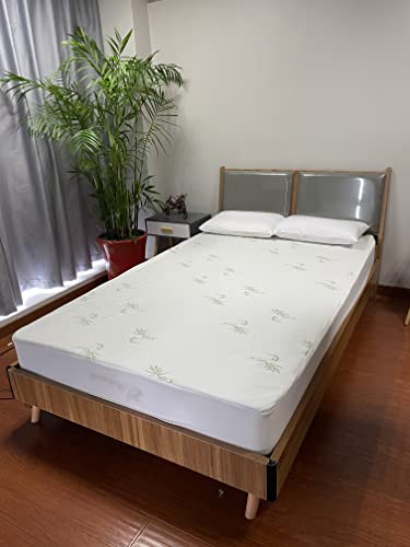 Bamboo Jacquard Double Mattress Protector