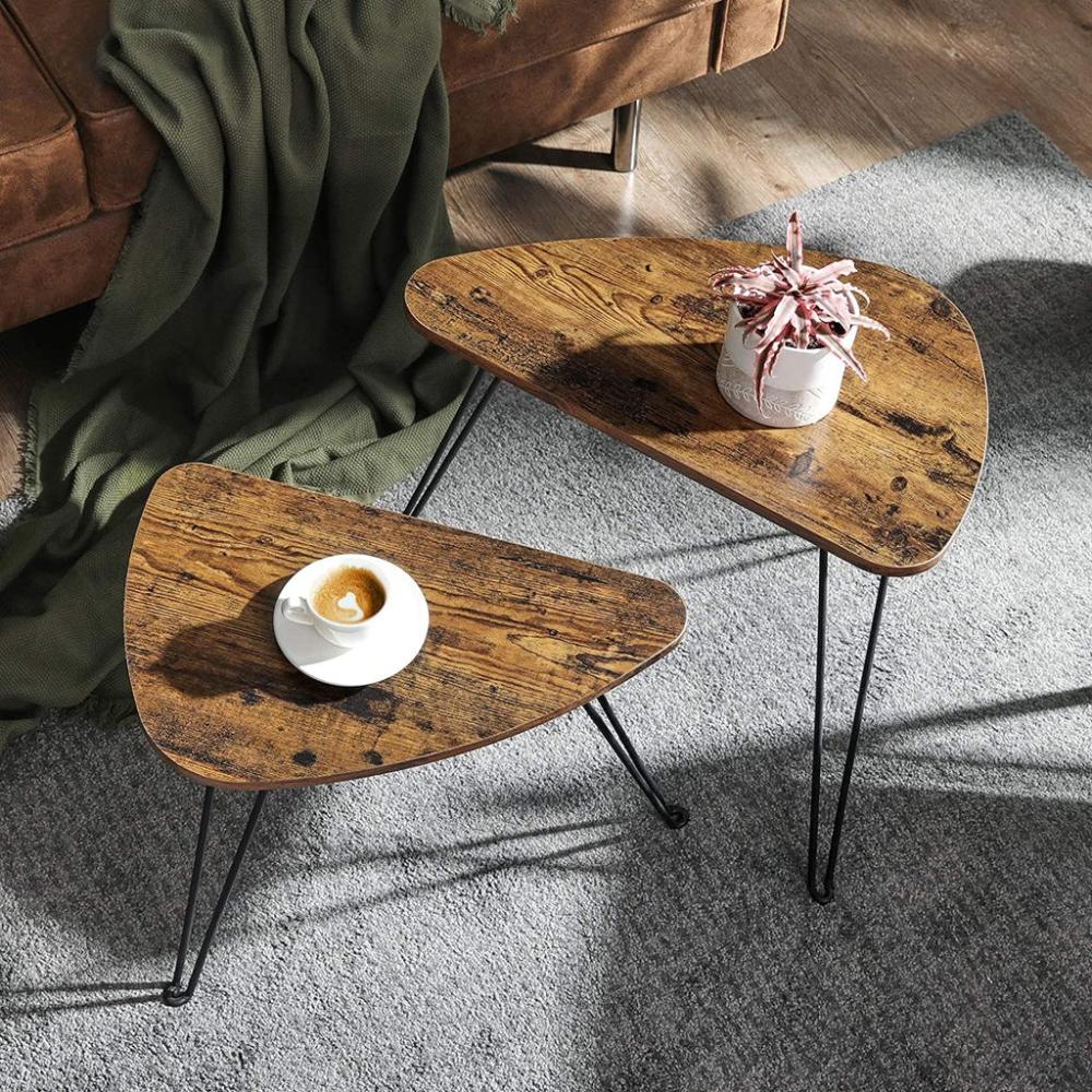 Timeless Industrial Nesting Table - Set of 2