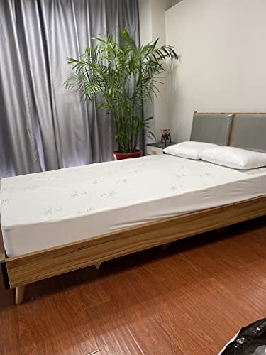 Bamboo Jacquard Double Mattress Protector