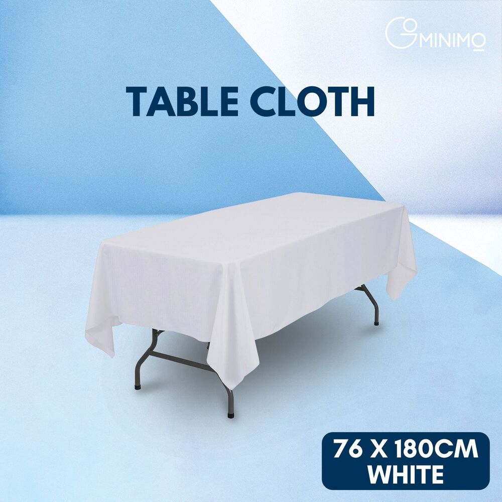 Polyester Table Cloth 230cm (White)