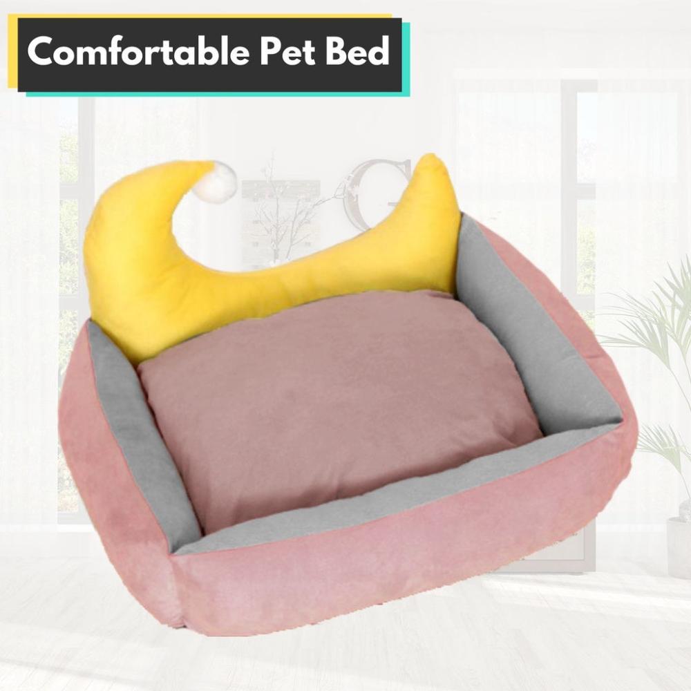 Moon Design Pet Bed (Large - Pink)