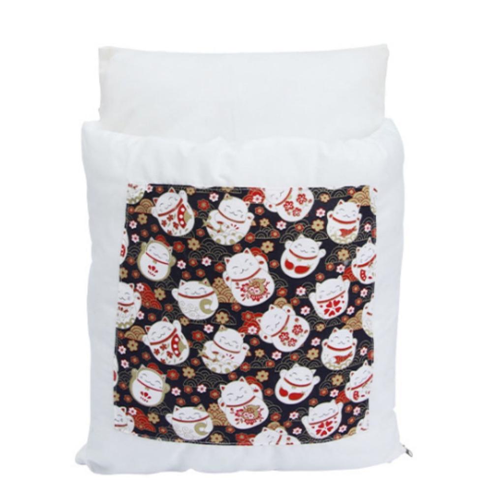 Pet Sleeping Bag Fortune Cat Design - Large