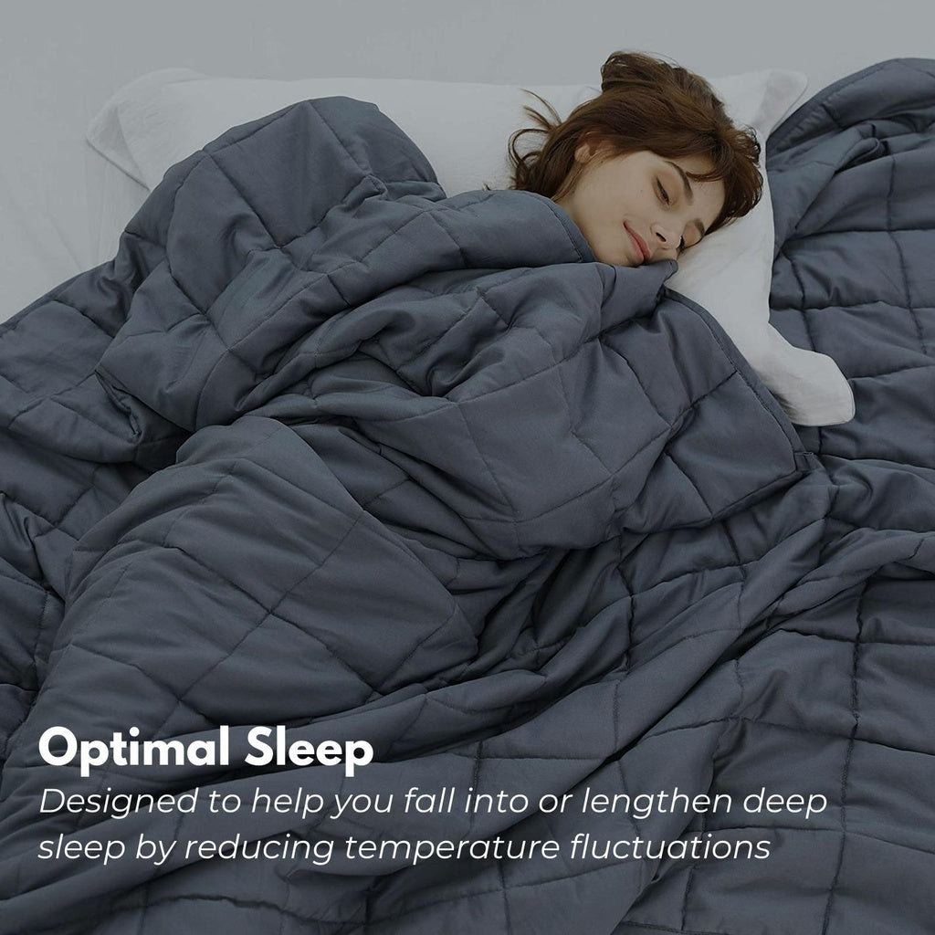 Comfort Weighted Blanket 7KG - Light Grey
