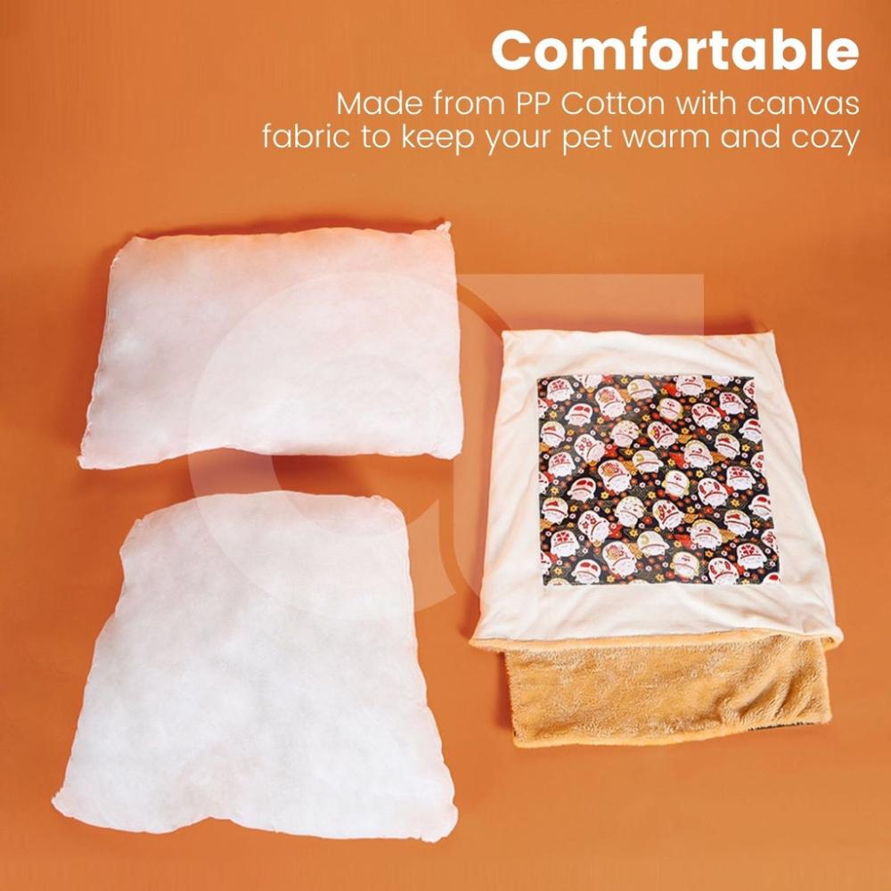 Pet Sleeping Bag Fortune Cat Design - Large