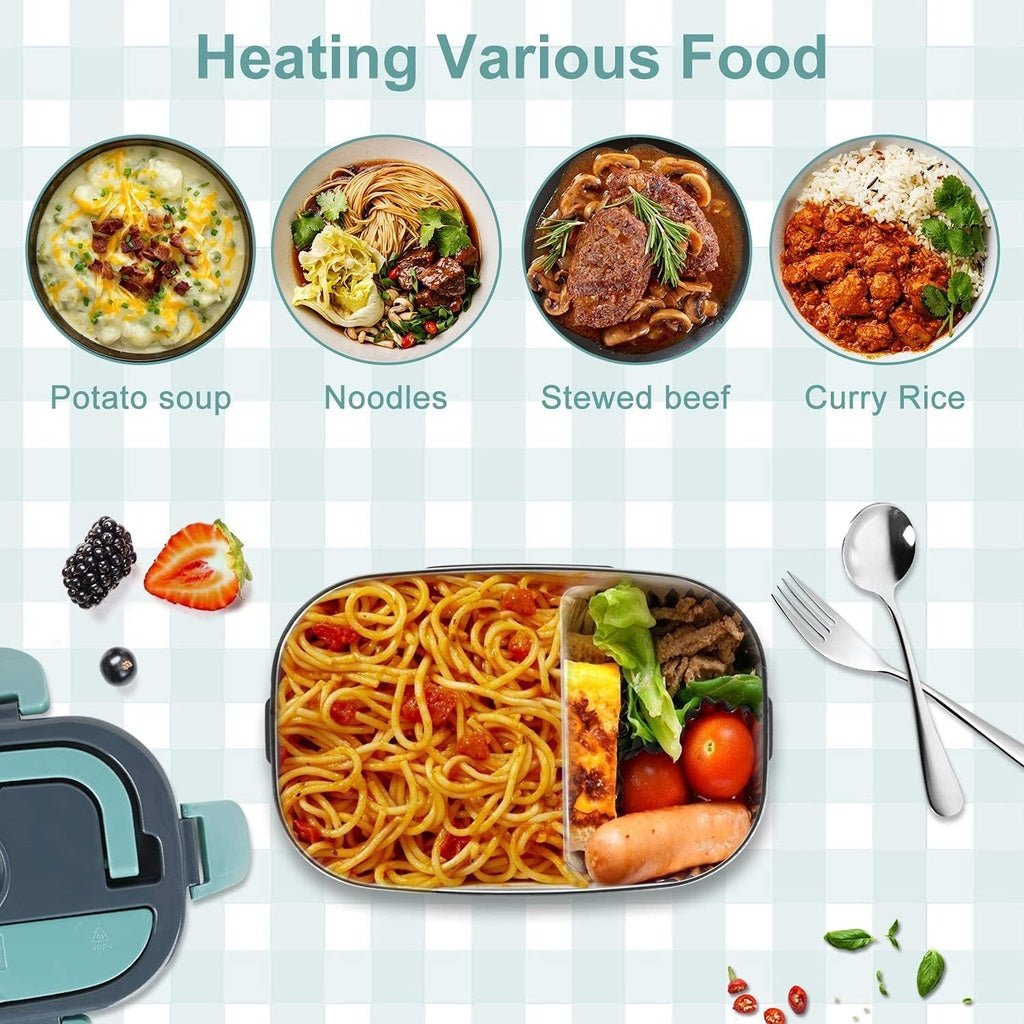 Electric Food Warmer Lunch Box 1.5L With Carry Bag