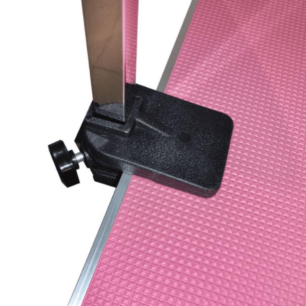 Pet Grooming Table 90cm Single Pole (Pink)