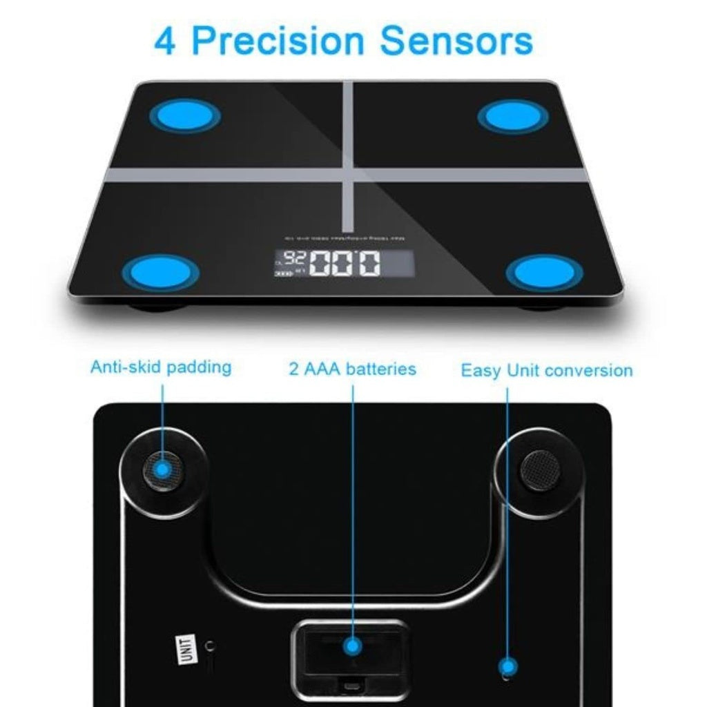 Accurate Digital Body Scale (Black)