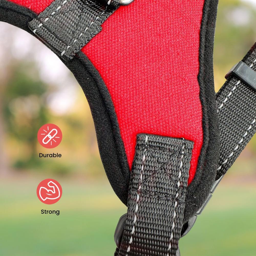 Durable Dog Harness S Size (Red)