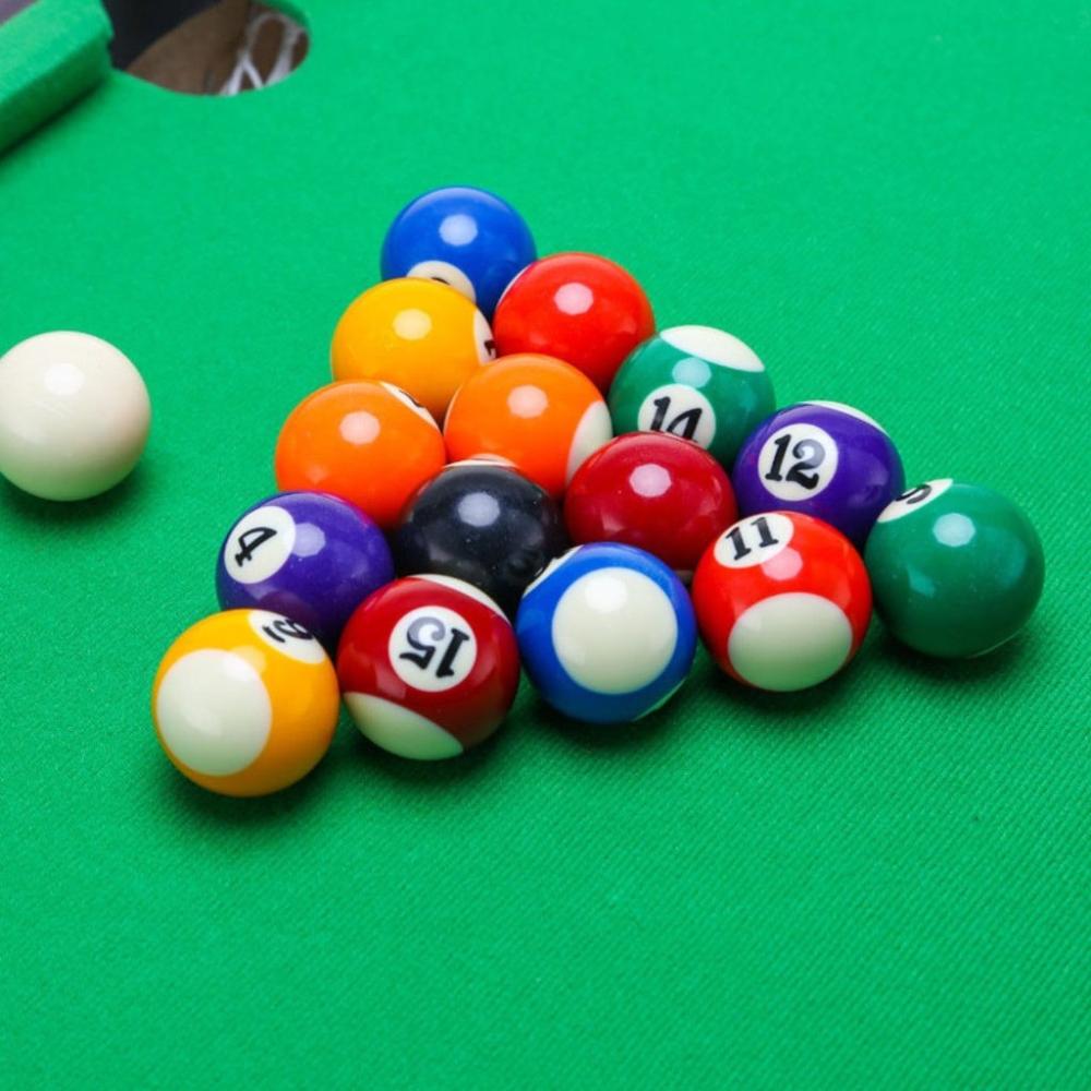 Mini Pool Game Table with 2 Sticks (Wooden and Green) - 69cms