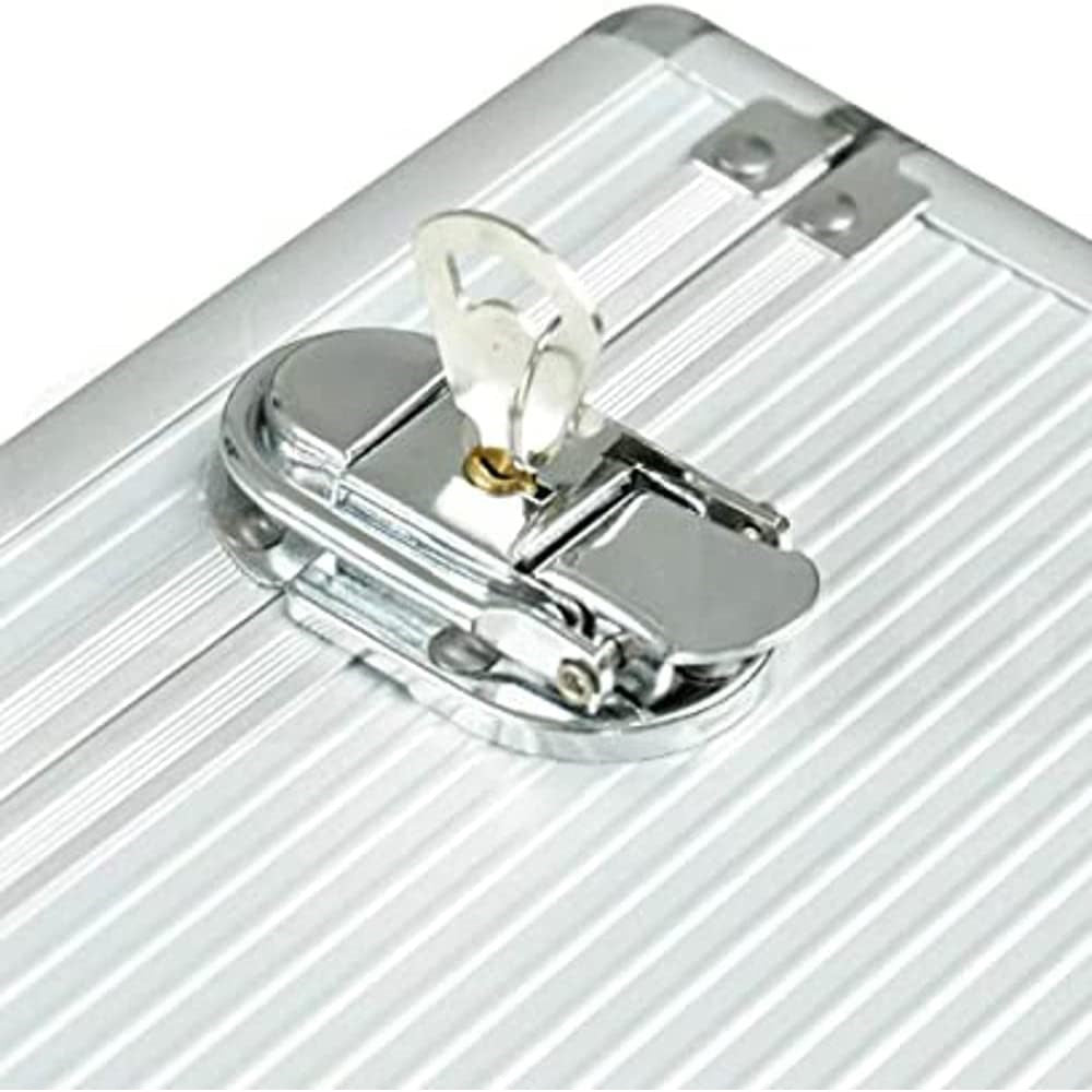 Aluminium CD Case with 510 Discs Storage