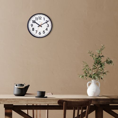 NeXtime Peter Wall Clock 26cm (Available in 2 Frame Colors)
