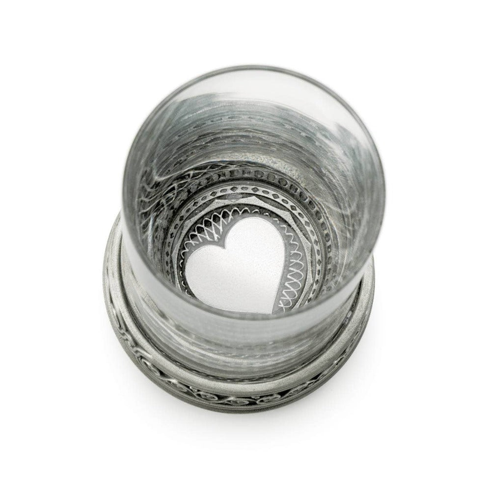 Royal Selangor Pewter Playing Cards Shot Glasses Set of 4