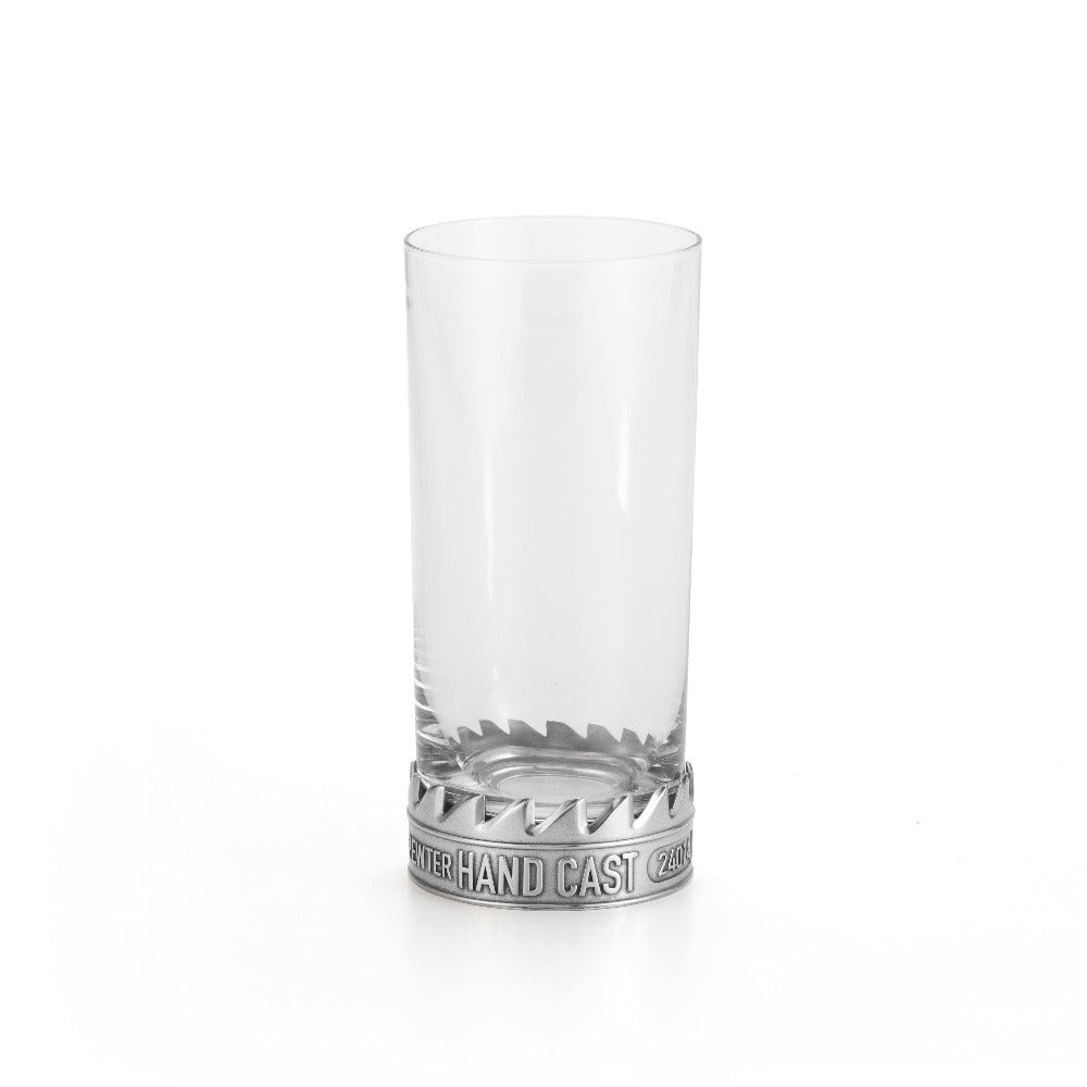 Royal Selangor Toolbar Honed Teeth Pewter Motif Highball