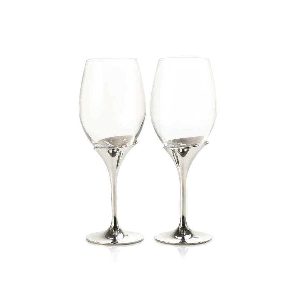 Royal Selangor Domaine Pewter White Wine Glass Pair