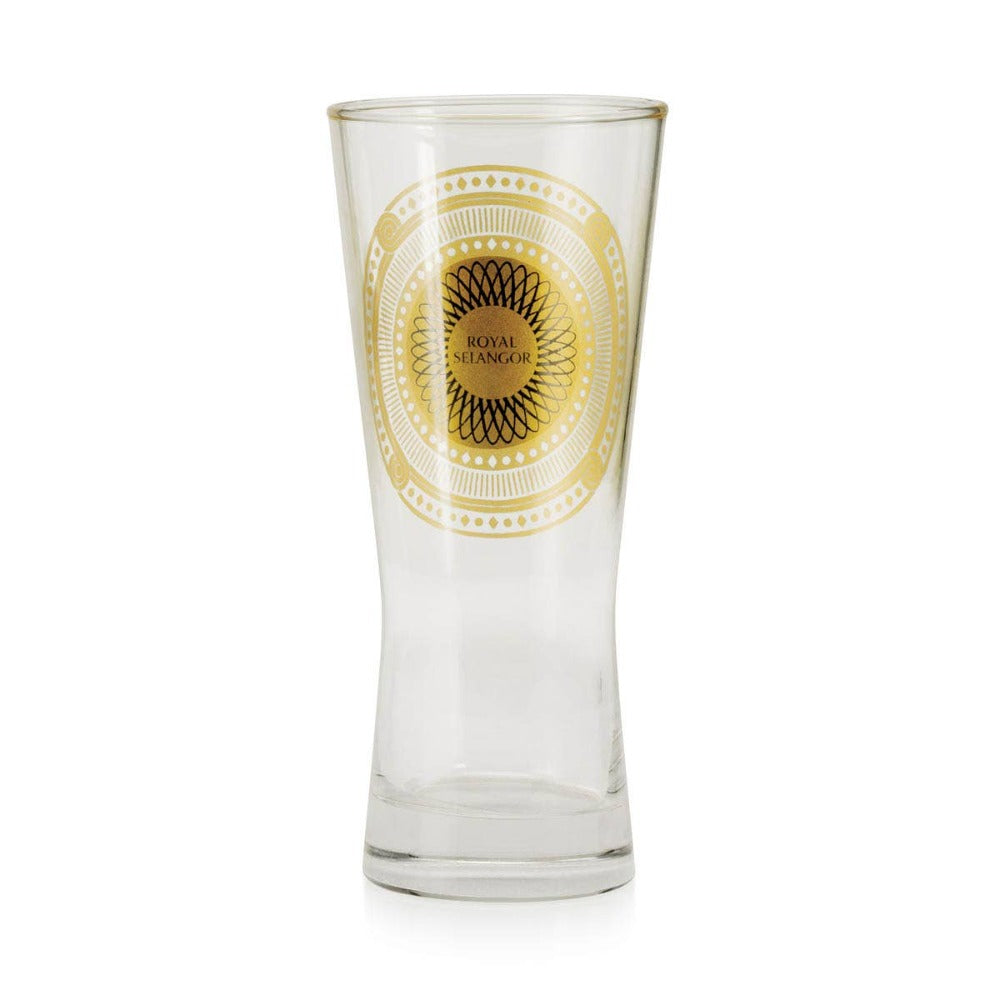 Royal Selangor Gold Toned Playing Cards Pewter Motif Pilsner Quartet