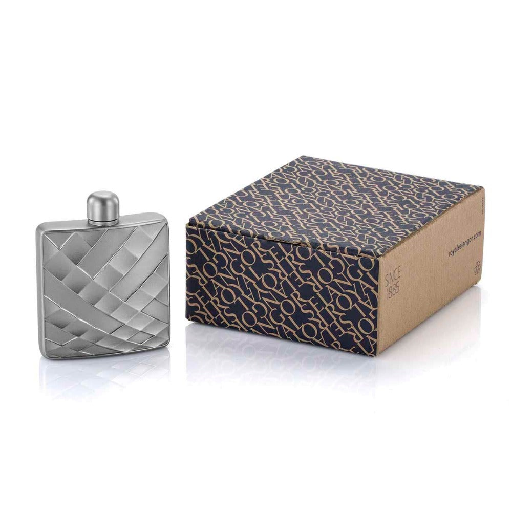Royal Selangor Frost Pewter Hip Flask 100ML