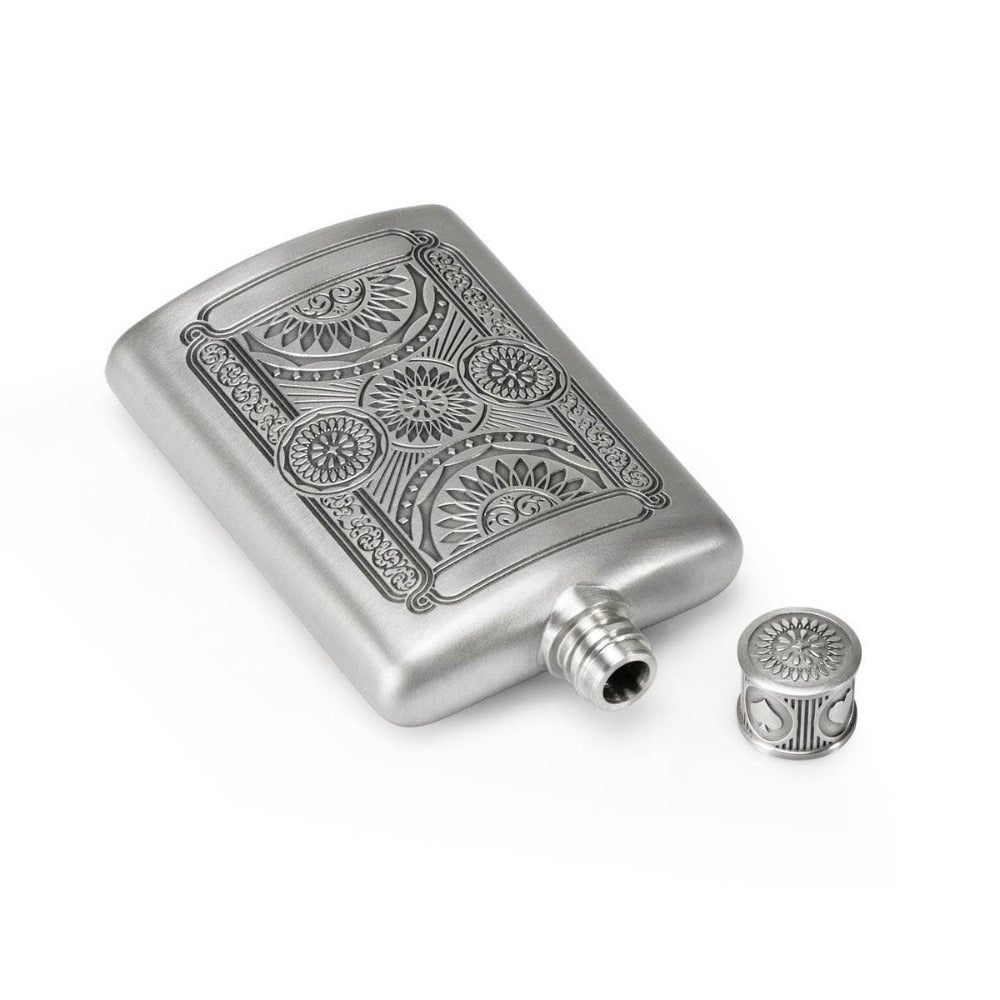 Royal Selangor Pewter Ace Pewter Hip Flask 140ML