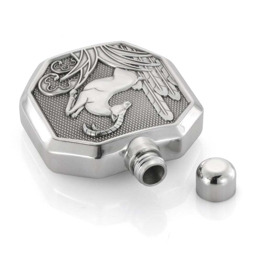 Royal Selangor Gazelle Pewter Hip Flask 100ML