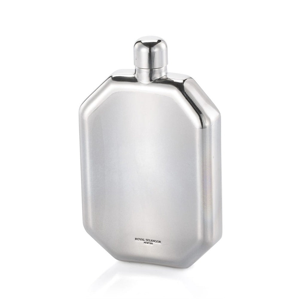 Royal Selangor Savannah Lion Pewter Hip Flask 150ML