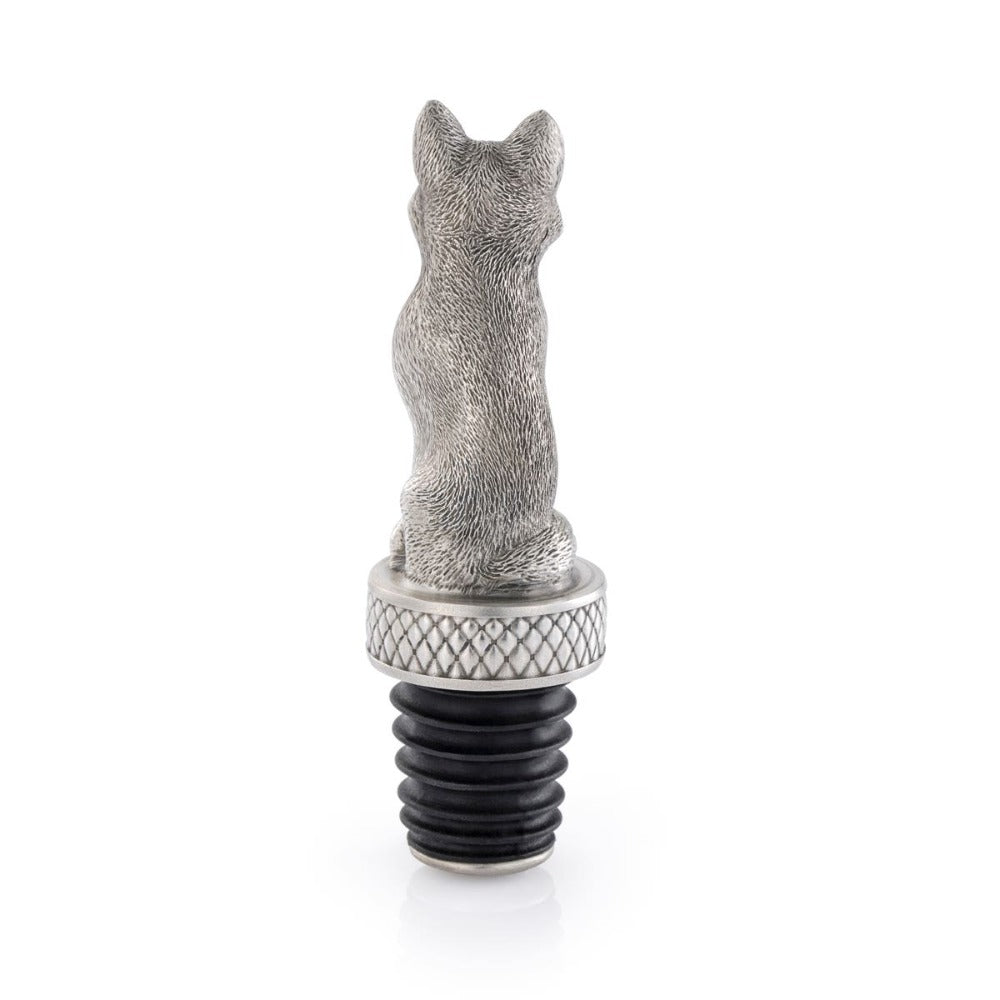 Royal Selangor Fox Pewter Wine Stopper