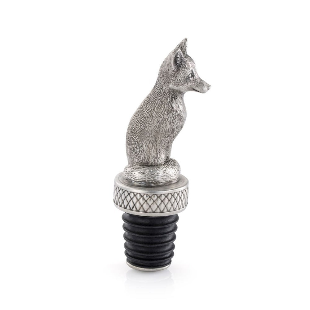 Royal Selangor Fox Pewter Wine Stopper