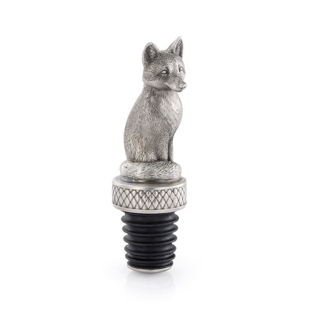 Royal Selangor Fox Pewter Wine Stopper