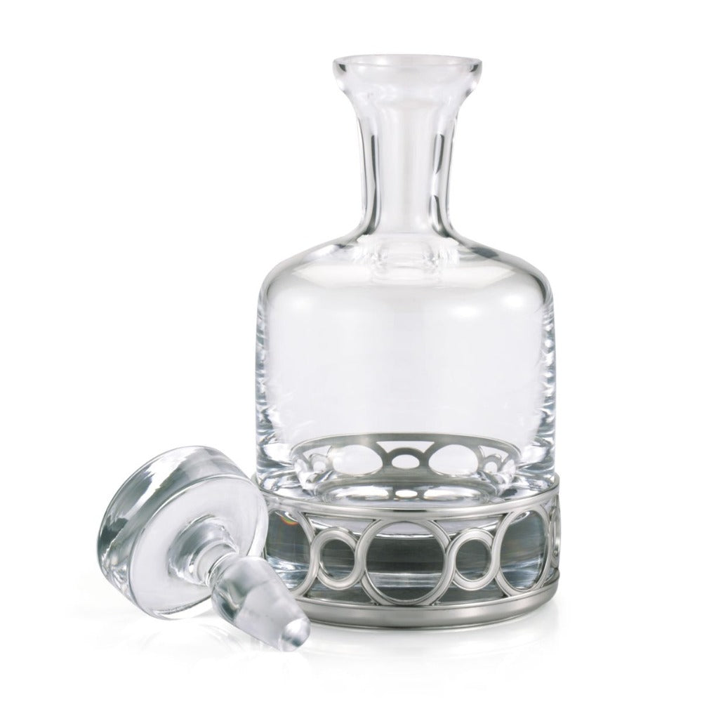 Royal Selangor Medallion Pewter Whisky Decanter