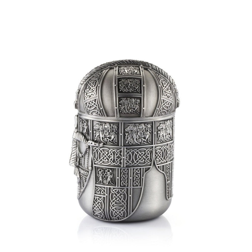 Royal Selangor Warrior Pewter Tea Caddy