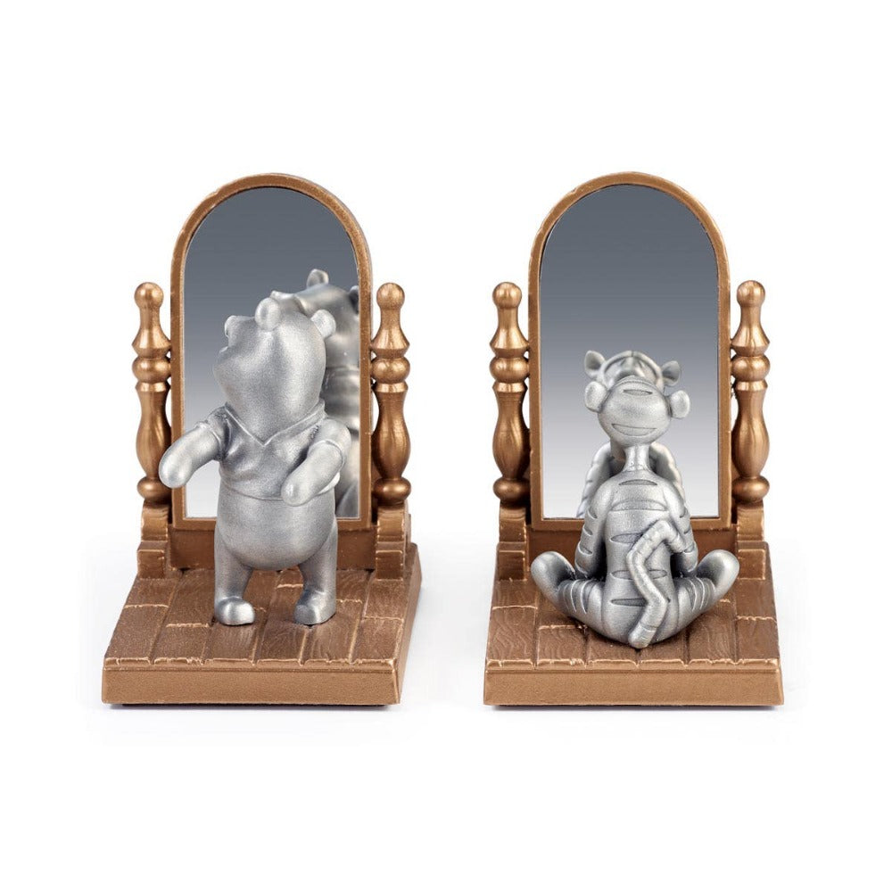 Royal Selangor Winnie Pooh & Tigger Pewter Bookend Pair