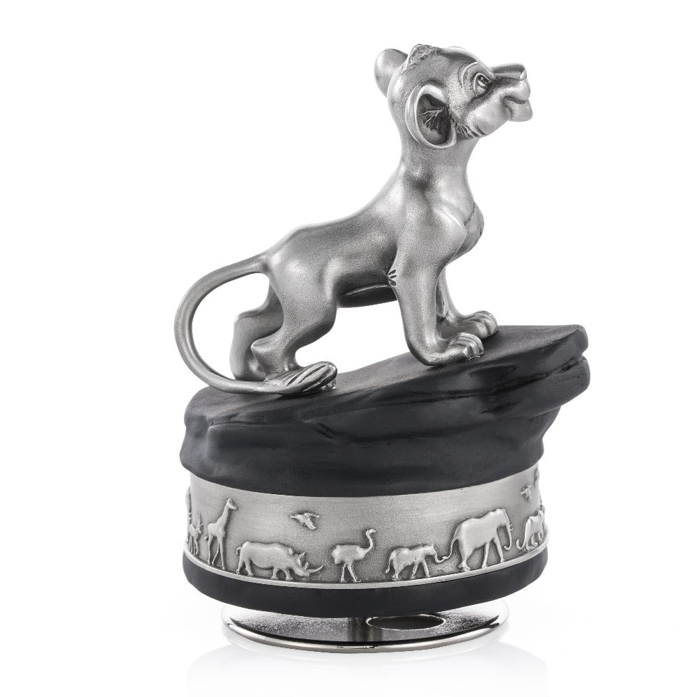 Royal Selangor Disney Lion King Simba Pewter Music Carousel
