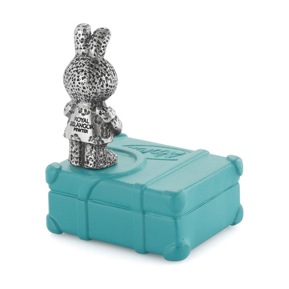 Royal Selangor Bunnies Blue Hawaii Pewter Music Box