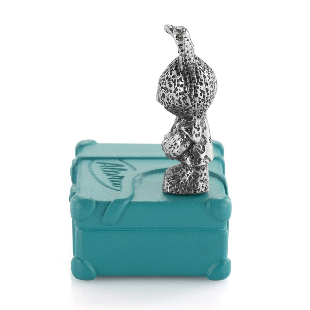 Royal Selangor Bunnies Blue Hawaii Pewter Music Box