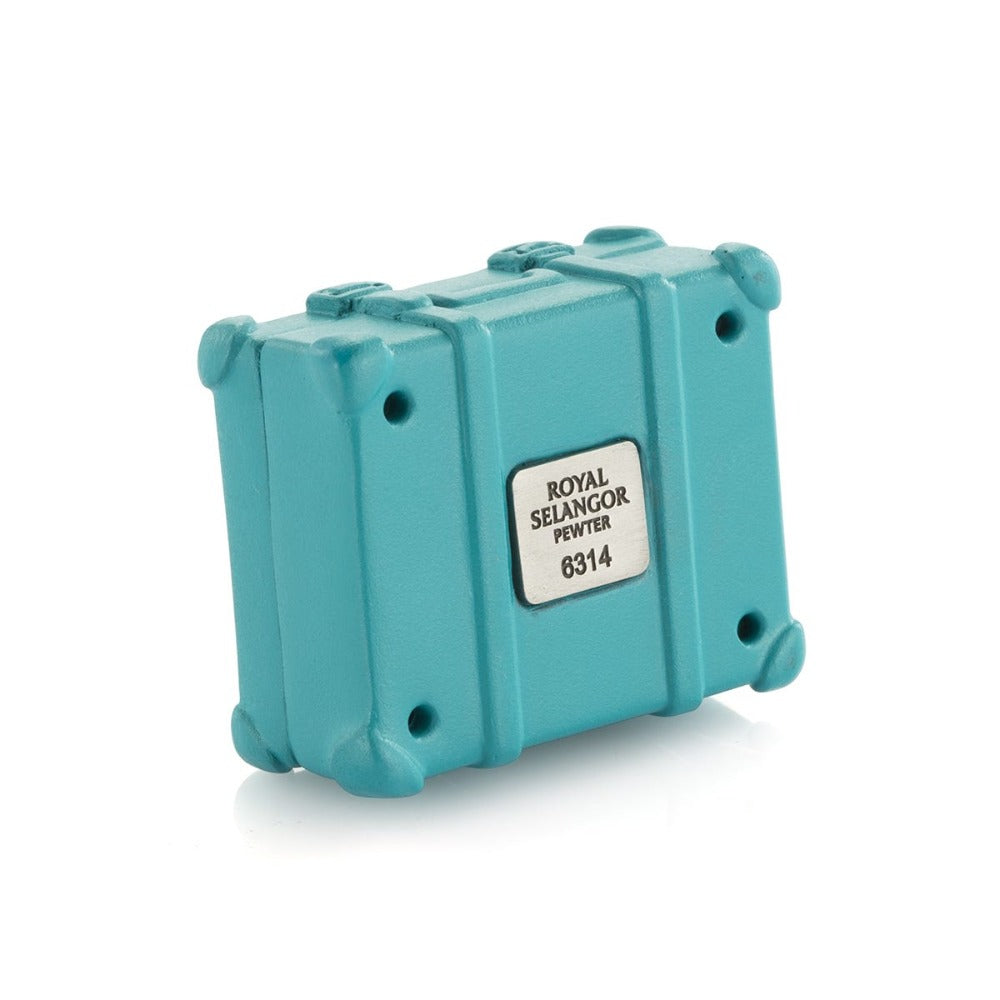 Royal Selangor Bunnies Blue Hawaii Pewter Music Box