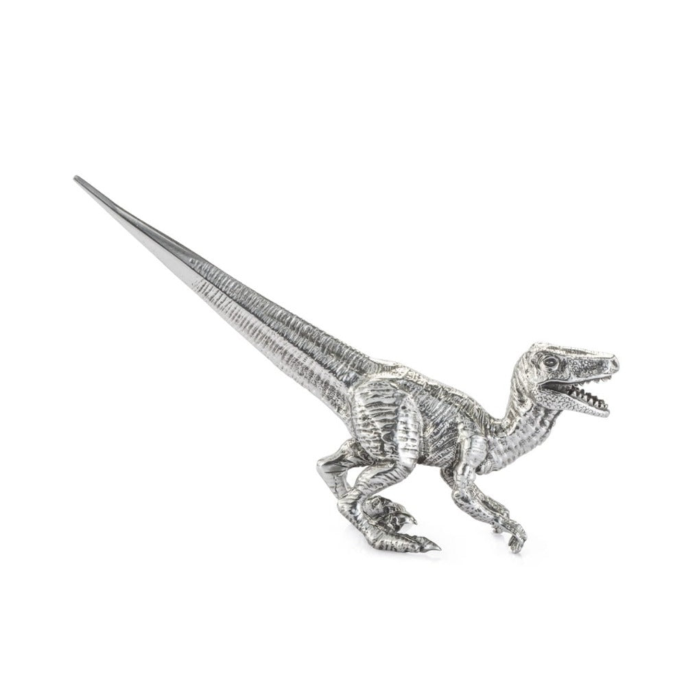 Royal Selangor Velociraptor Sickle Shaped Pewter Letter Opener